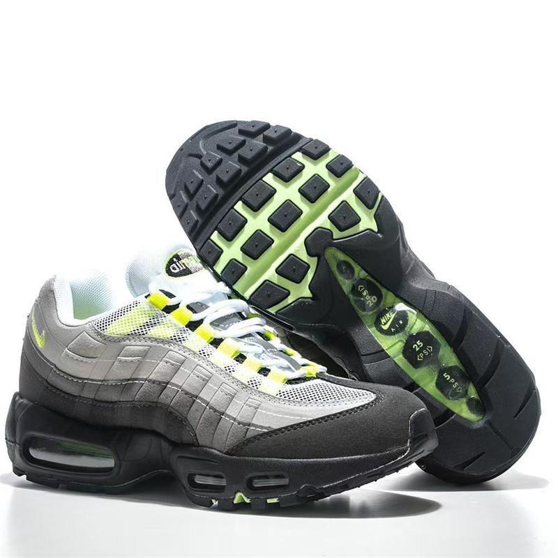 Men's Hot sale Running weapon Air Max 95 Grey Shoes 085